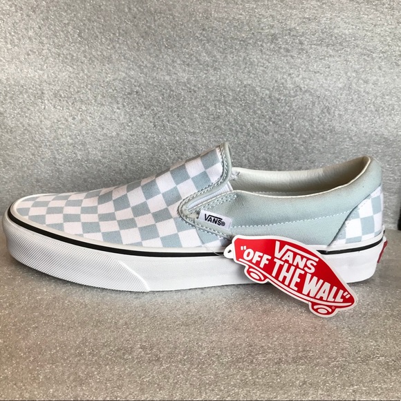 flower checkered vans